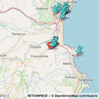 Mappa SS  194 Km 18, 96016 Lentini SR, Italia (19.73267)