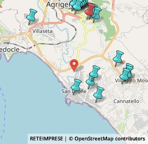 Mappa Contrada Maddalusa, 92100 Agrigento AG, Italia (3.009)