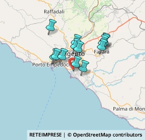 Mappa Contrada Maddalusa, 92100 Agrigento AG, Italia (5.54077)