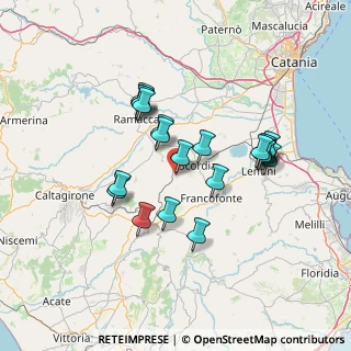 Mappa Via Manzoni, 95043 Militello In Val di Catania CT, Italia (13.939)
