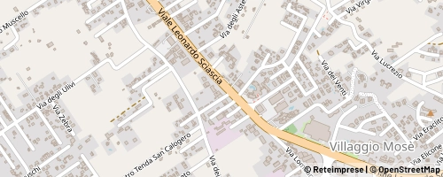 Mappa Agrigento