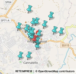 Mappa Via Lucrezio, 92100 Villaggio Mosè AG, Italia (0.8065)