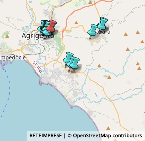 Mappa Via Lucrezio, 92100 Villaggio Mosè AG, Italia (4.5855)