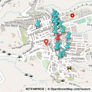Mappa Via Spina, 95043 Militello In Val di Catania CT, Italia (0.259)