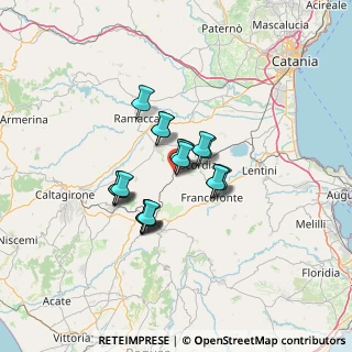 Mappa Via Spina, 95043 Militello In Val di Catania CT, Italia (10.3355)