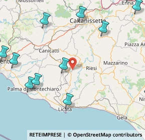 Mappa Contrada San Vito, 92029 Ravanusa AG, Italia (29.06071)
