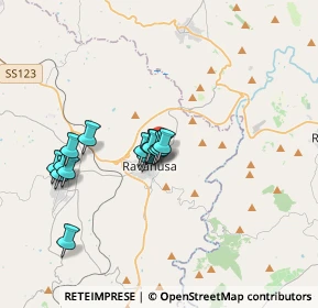 Mappa Contrada San Vito, 92029 Ravanusa AG, Italia (3.38929)