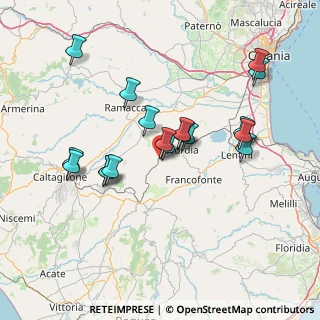 Mappa Via Monte Grappa, 95043 Militello In Val di Catania CT, Italia (15.43278)