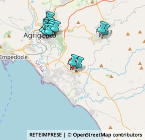 Mappa Via dei Venti, 92100 Agrigento AG, Italia (4.73706)