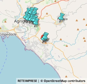 Mappa Via dei Venti, 92100 Agrigento AG, Italia (4.20615)