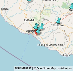 Mappa Via Salso, 92100 Villaggio Mosè AG, Italia (36.20083)