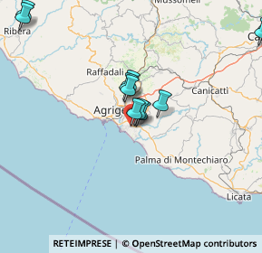 Mappa Via Salso, 92100 Villaggio Mosè AG, Italia (17.44727)