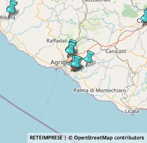 Mappa Via degli Eucalipti, 92100 Agrigento AG, Italia (22.94357)