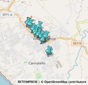 Mappa Via degli Eucalipti, 92100 Agrigento AG, Italia (0.5515)