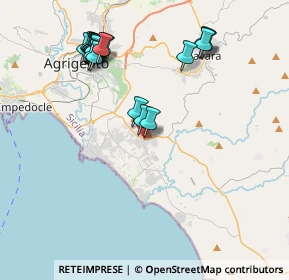 Mappa Via degli Eucalipti, 92100 Agrigento AG, Italia (4.851)