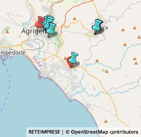 Mappa Via degli Eucalipti, 92100 Agrigento AG, Italia (4.82636)