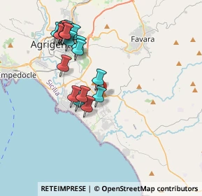 Mappa Via degli Eucalipti, 92100 Agrigento AG, Italia (4.3195)