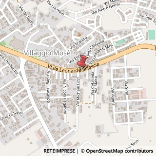 Mappa Viale Leonardo Sciascia, 270, 92100 Agrigento, Agrigento (Sicilia)