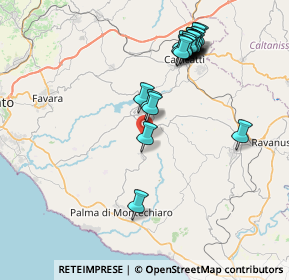 Mappa Strada Statale 410 Dir, 92020 Camastra AG, Italia (9.0285)