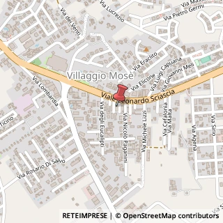 Mappa Viale Leonardo Sciascia, 216/6, 92100 Agrigento, Agrigento (Sicilia)