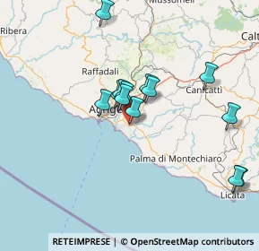 Mappa Vicolo Jean Houel, 92100 Agrigento AG, Italia (14.47385)