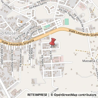 Mappa Via Sirio, 11, 92100 Agrigento, Agrigento (Sicilia)