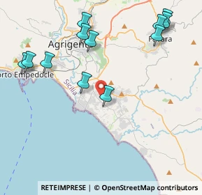 Mappa Via Corsica, 92100 Agrigento AG, Italia (5.49333)
