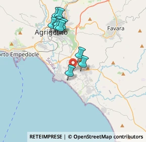 Mappa Via Corsica, 92100 Agrigento AG, Italia (4.08545)