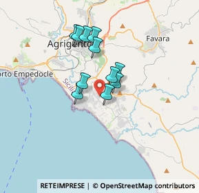 Mappa Via Corsica, 92100 Agrigento AG, Italia (2.81727)