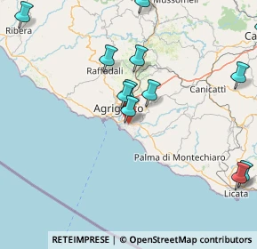 Mappa Via Corsica, 92100 Agrigento AG, Italia (21.53583)