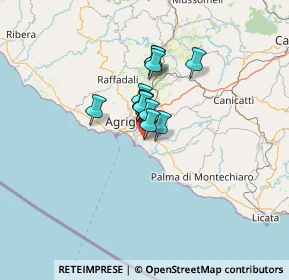 Mappa Via Corsica, 92100 Agrigento AG, Italia (8.52167)