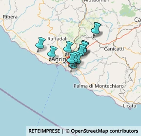 Mappa Via Corsica, 92100 Agrigento AG, Italia (8.32308)