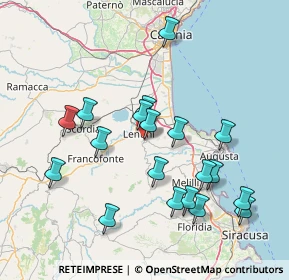 Mappa Via Etna, 96013 Carlentini SR, Italia (17.34632)