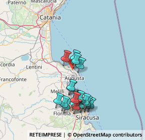 Mappa Via Padre Puglisi, 96011 Augusta SR, Italia (16.099)