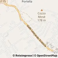 Mapa Agrigento