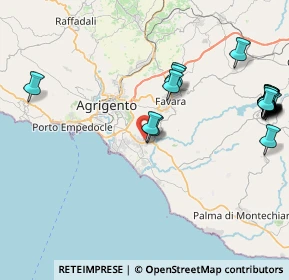 Mappa Via Lucrezio, 92100 Agrigento AG, Italia (11.9155)