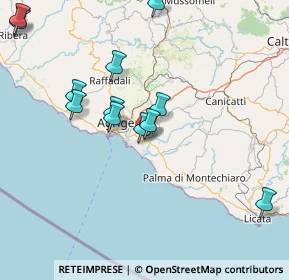 Mappa Via Lucrezio, 92100 Agrigento AG, Italia (20.74154)