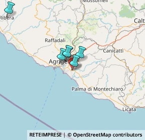 Mappa Via Lucrezio, 92100 Agrigento AG, Italia (36.84643)