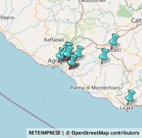 Mappa Via Lucrezio, 92100 Agrigento AG, Italia (9.63273)