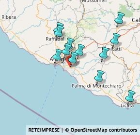 Mappa Via Teatro Tenda, 92100 Villaggio Mosè AG, Italia (14.88)