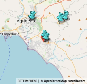Mappa Via Teatro Tenda, 92100 Villaggio Mosè AG, Italia (3.59333)