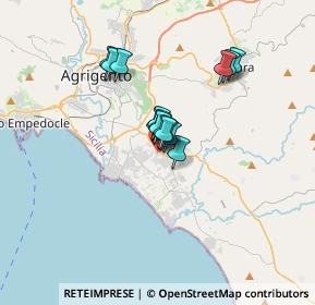 Mappa Via Teatro Tenda, 92100 Villaggio Mosè AG, Italia (2.31867)