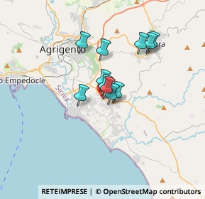 Mappa Via Teatro Tenda, 92100 Villaggio Mosè AG, Italia (2.57636)