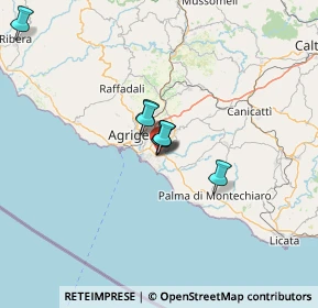 Mappa Via Eraclito, 92100 Agrigento AG, Italia (25.84)