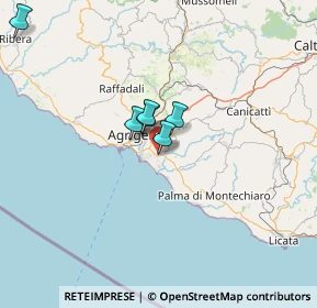 Mappa Via Eraclito, 92100 Agrigento AG, Italia (36.86714)