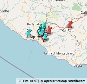 Mappa Via Eraclito, 92100 Agrigento AG, Italia (7.66182)