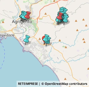 Mappa Via Eraclito, 92100 Agrigento AG, Italia (4.922)