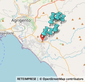 Mappa Via Eraclito, 92100 Agrigento AG, Italia (3.27909)