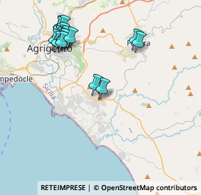 Mappa Via Eraclito, 92100 Agrigento AG, Italia (5.03941)