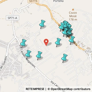 Mappa Agrigento, 92100 Villaggio Mosè AG, Italia (0.57143)